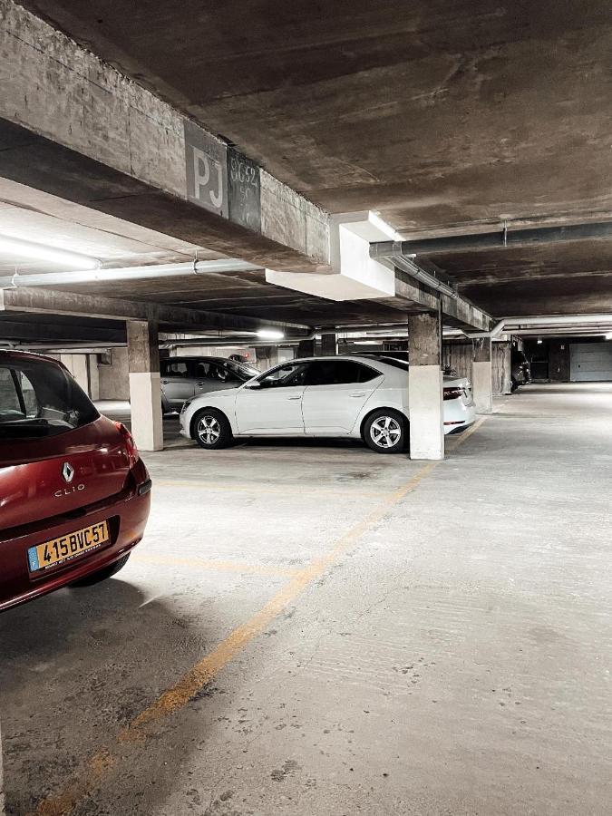 Le Cocon Blanc Metz - T2 - Parking Prive - Balcon - Nouvelle Ville, Gare Esterno foto