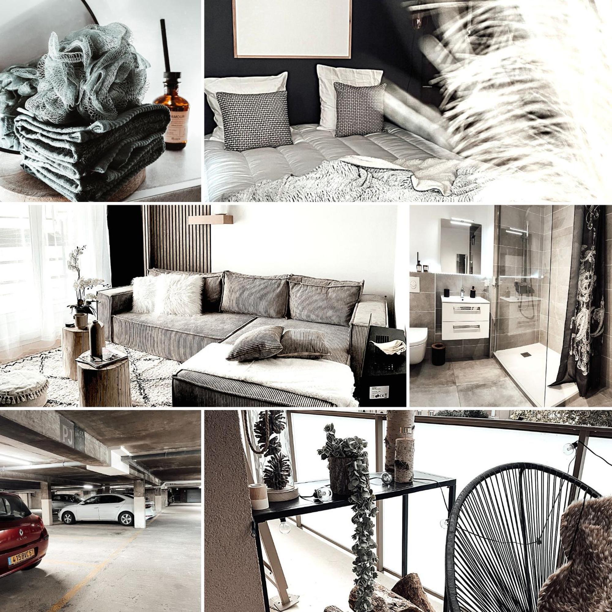 Le Cocon Blanc Metz - T2 - Parking Prive - Balcon - Nouvelle Ville, Gare Esterno foto